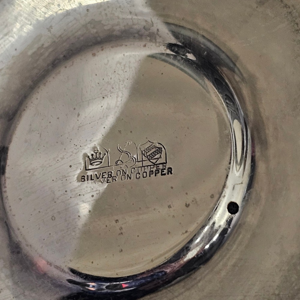 Vintage Sheridan EPS‎ Silver Plated Ice Bucket - Victorian Claw Feet Style - Picture 12 of 14